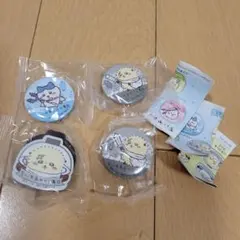 ちいかわ　くら寿司びっくらぽん　缶バッチ3個　マグネットシートセット