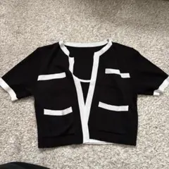GRL カーディガン×タンクトップニット M