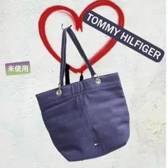【未使用】TOMMY HILFIGER　リバーシブル　トートバック　A4可