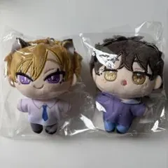 ごちそうΩはチュウと鳴く ぬいパル 宇迦野忍 胡桃沢さちおセット ぬいぐるみ