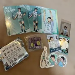 ハイキュー！！ 青葉 セット　及川徹 / アクリルバッジ