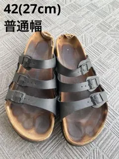 BIRKENSTOCK サンダル 42ブラック普通幅