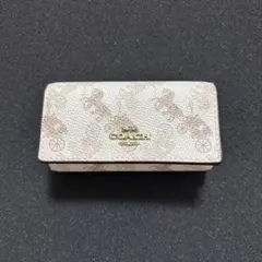 ★新品　COACH 馬車プリント キーケース