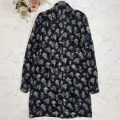 DRIES VAN NOTEN シルク シアー ボタニカル シャツ ブラウスのサムネイル