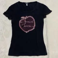 ARMANI EXCHANGE ラインストーンロゴ Tシャツ XSサイズのサムネイル