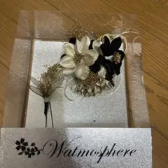 Watmosphere 花飾り コーム付き