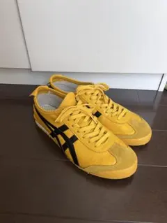 白*湯様 Onitsuka Tiger スニーカー イエロー 26cm