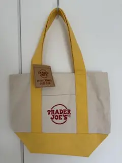 Trader Joe’s ミニトート　イエロー