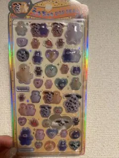 【正規品】mojojojo うるちゅるポップシール✨️