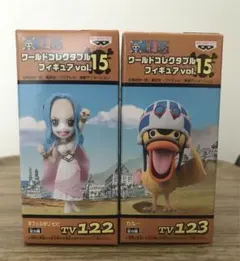 ワールドコレクタブルフィギュアvol.15ネフェルタリ・ビビ&カルー仲間の印2種