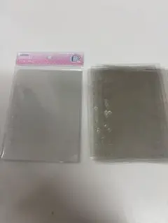 メリング 透明シール台紙 計26枚 ワイドタイプハード透明プラスチックリフィル