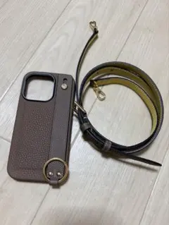 【美品】ボナベンチュラ　iPhone16Pro ケース　ストラップセットのサムネイル