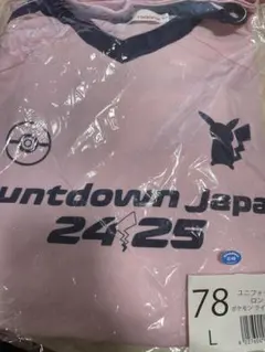 CDJ ユニフォーム風ロンT ポケモン ライトピンク