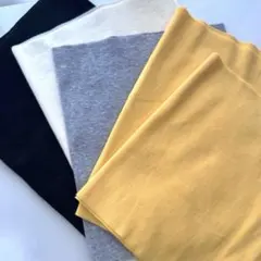 ベタリブニット生地 セットH ☆ハギレ