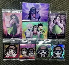 HUNTER×HUNTERウエハース　イタジャガ　アルカ　ナニカ　８枚セット