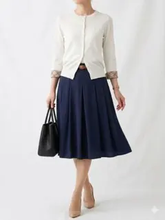 BURBERRY BLUE LABEL　カーディガン　ノバチェック　Ｍ　38のサムネイル