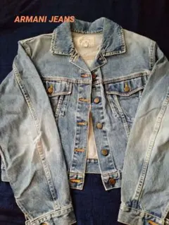 ARMANI JEANS '80〜'90 ビンテージ デニムジャケット Y2K
