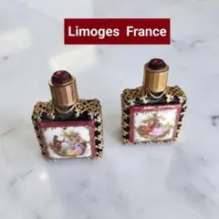 ヴィンテージ プチポワン刺繍 ミニチュア香水瓶 - メルカリ