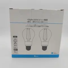 +Style LED電球 (調光・調色/E26) 60W PS-LIB-W06
