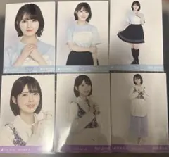 乃木坂46 筒井あやめ 生写真 全国ツアーライブT北海道verコーデ 6種コンプのサムネイル