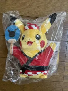 【未開封品】ポケモンセンター ぬいぐるみ マンスリーピカチュウ2015 7月