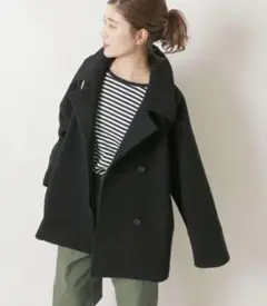 2025年最新】SPICK &span モッサステンカラーショートコートの