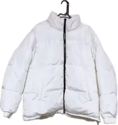 【WEGO】リバーシブルパデッドジャケット　Mサイズ　冬　ホワイト　ブラック