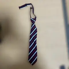 COMME CA ISM フォーマル用ネクタイ 赤白青ストライプ 100cm~