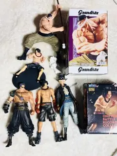 ワンピース　ONE PIECEコレクション フィギュア5点まとめ売り　アニメ