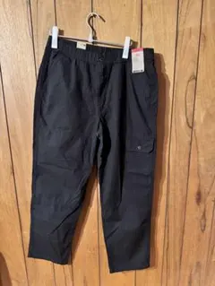 新品　パッチポケット カーゴパンツ ブラック　黒 リラックスフィット