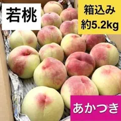 若桃 20個以上 箱込み7kg - メルカリ