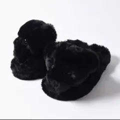 juniorsweet ☆アニマルファーサンダル 24.5cmのサムネイル