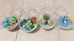 ポケモン　テラリウムコレクション フィギュア　4個セット　ピカチュウ