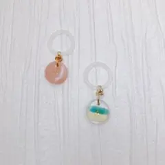 イニシャルチャーム　アンブレラマーカー　めじるしチャーム