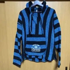 メキシカンパーカー Corona ビーチクラブ ストライプパーカー XL