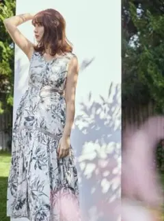 Herlipto♡Floral Cut-Out Long Dress