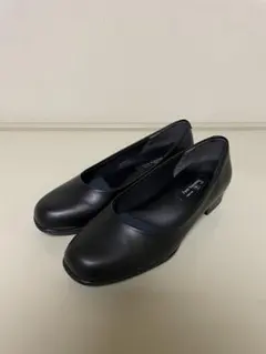 入学式・就活用パンプス ブラック 23.5cm 3cmヒール 美品