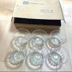 HOYA GLASS ガラス グラス ６客セット　未使用品　コップ　冷茶グラス
