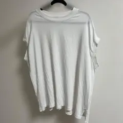 ap retro ホワイト Tシャツ ノースリーブ オーバーサイズ ゆるダボのサムネイル