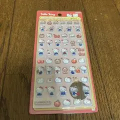 ボンボンドロップシールmini キティ　赤　レッドサンリオ　サンスター文具　新品