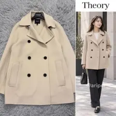 美品✨22AW セオリー 7万 TEDDY FLEECE ボアPコート キャメル - メルカリ