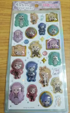うるちゅるポップシール　初音ミク　正規品