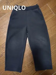 ユニクロ ドライスウェットカーブパンツ　キッズ　ブラック