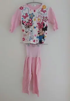 ミニーマウス 長袖パジャマセット 95cm
