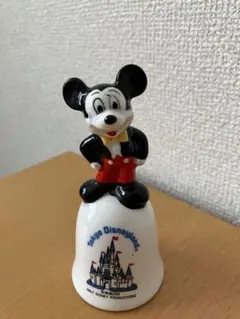 レア品！ミッキーマウス ディズニーランド陶器ベル 昭和レトロ