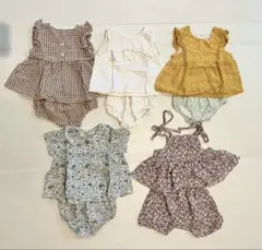 ベビー服 70 セットアップ まとめ売り 女の子