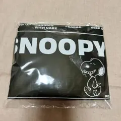 【新品未使用】スヌーピー 折りたたみエコバッグ カーキ