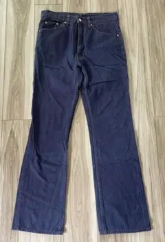 70s 濃紺 リーバイス 602-0217 ブーツカット W42.5 L65 - メルカリ