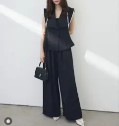フラーネ　パイピングディティールスクエアショルダーセットアップ