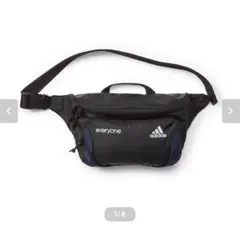 adidas WAIST BAG everyone ブラック